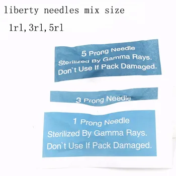 300pcs Permanent Makeup Liberty Mix Size 1rl,3rl,5rl Tattoo Needles Cartridge for Liberty Tattoo Machine
300pcs Permanent Makeup Liberty Mix Size 1rl,3rl,5rl Tattoo Needles Cartridge for Liberty Tattoo Machine