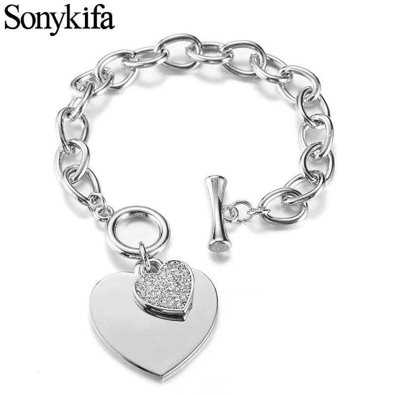 Romantic CZ Crystal Heart Bracelets Gold Color Lock & Key Charms Bracelets for Women Love Cuff Pandoro Bracelet Jewelry Gift
Romantic CZ Crystal Heart Bracelets Gold Color Lock & Key Charms Bracelets for Women Love Cuff Pandoro Bracelet Jewelry Gift
