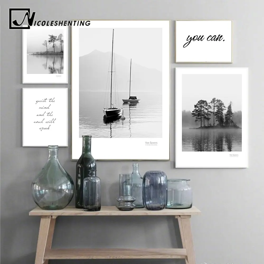 Scandinavian Landscape Canvas Poster Nordic Style Lake Boat Forest Nature Wall Art Print Painting Decoration Pictures Home Decor
Scandinavian Landscape Canvas Poster Nordic Style Lake Boat Forest Nature Wall Art Print Painting Decoration Pictures Home Decor