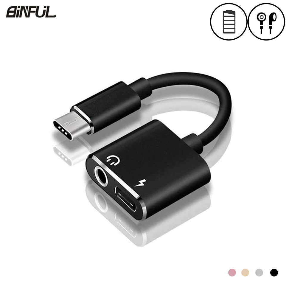 For Huawei P20/Mate 10 Pro USB Type C To 3.5mm Earphone Jack Adapter Aux Audio Cable Headphone Charger Charging USB-C Converter
For Huawei P20/Mate 10 Pro USB Type C To 3.5mm Earphone Jack Adapter Aux Audio Cable Headphone Charger Charging USB-C Converter