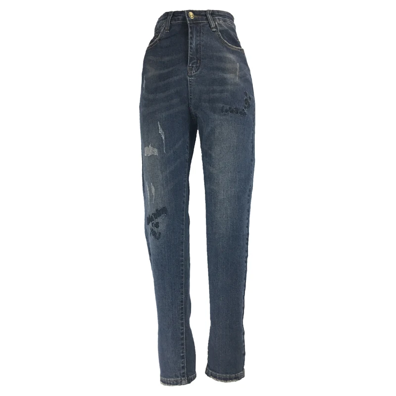 ME&SKI Women Fashion Skinny Full Length High Waist Elastic Jeans Zipper Fly Retro Stretchy Blue Denim Pants Jeans 
ME&SKI Women Fashion Skinny Full Length High Waist Elastic Jeans Zipper Fly Retro Stretchy Blue Denim Pants Jeans