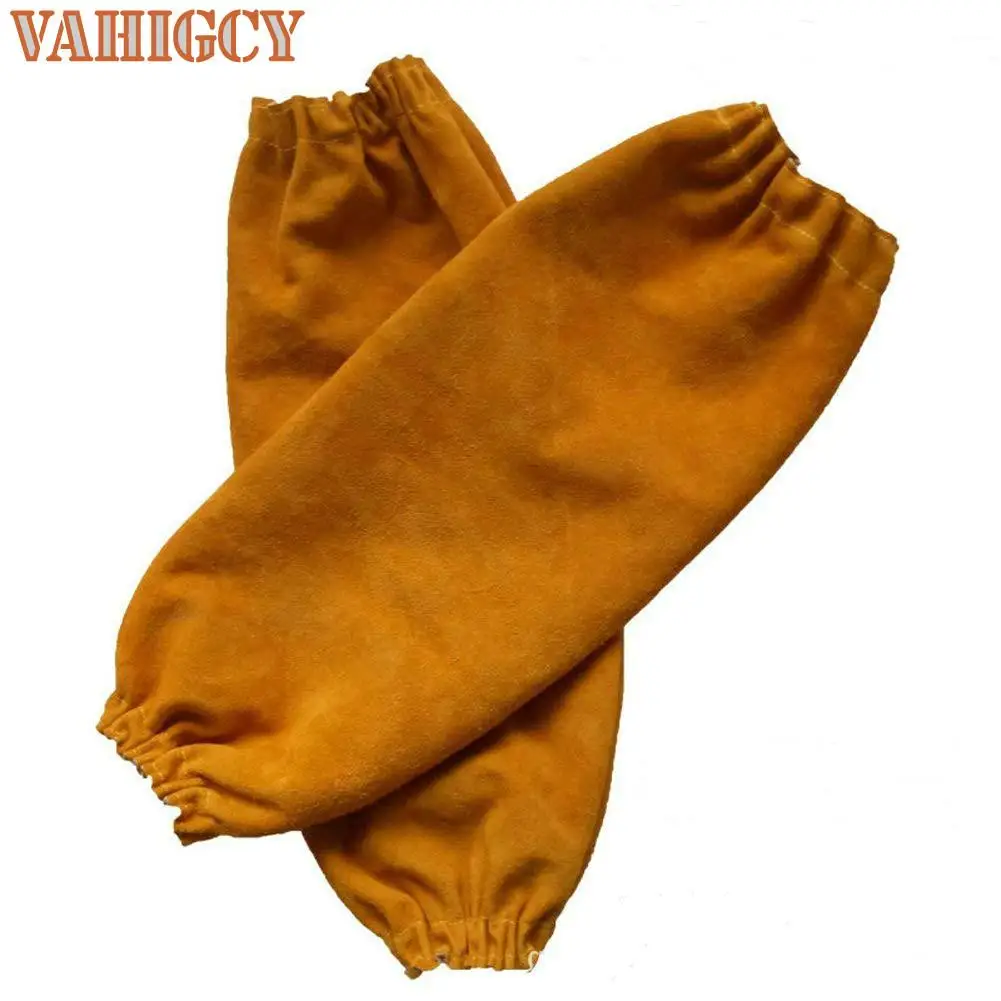 Welding Protective Arm Sleeve Cowhide Elastic Cuff Sleeve Arm Protector For Welder
Welding Protective Arm Sleeve Cowhide Elastic Cuff Sleeve Arm Protector For Welder
