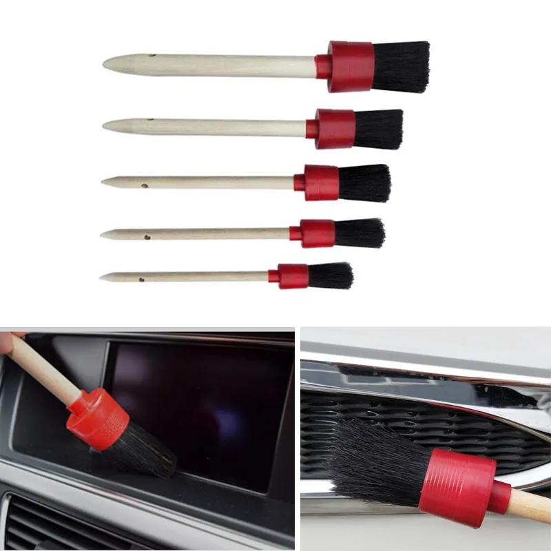 Youwinme 5pcs Car Air Vent Detailing Cleaning Brushes Washer Natural Boar Hair Brush Auto Dash Panel Cleaning Brushes Towel Set
Youwinme 5pcs Car Air Vent Detailing Cleaning Brushes Washer Natural Boar Hair Brush Auto Dash Panel Cleaning Brushes Towel Set
