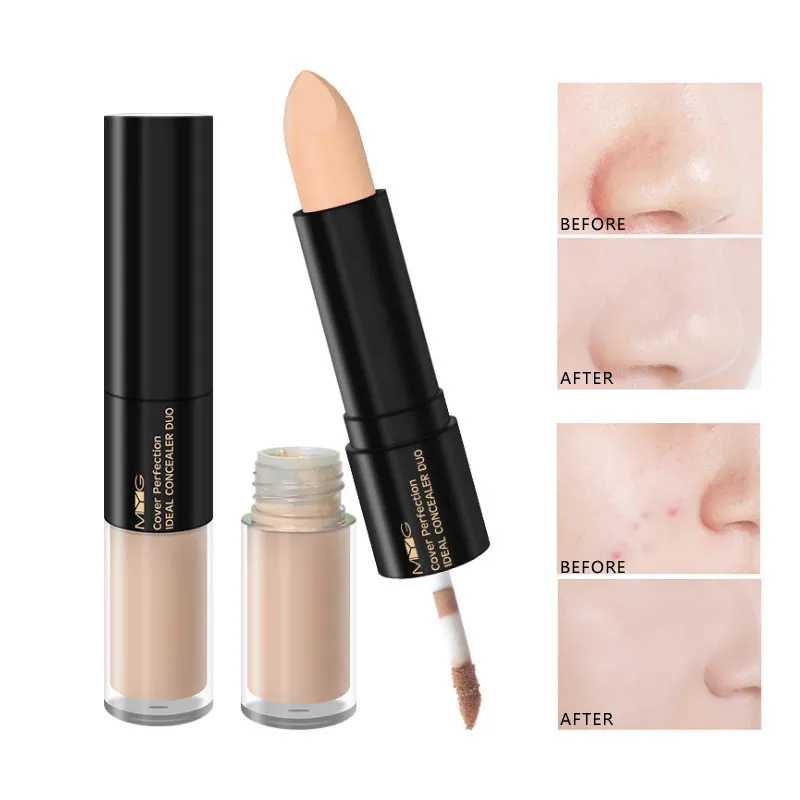 MYG Professional Natural Long lasting Double Headed Concealer Liquid Concealer Stick
MYG Professional Natural Long lasting Double Headed Concealer Liquid Concealer Stick