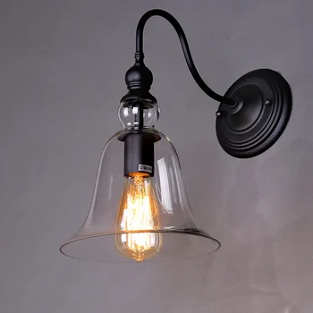 RH Loft Vintage Bell Shape Loft Glass Wall Sconce Clear Glass Shade Wall Lights Bar/Cafe Store/Home Wall Lamp Decor Hot Bending
RH Loft Vintage Bell Shape Loft Glass Wall Sconce Clear Glass Shade Wall Lights Bar/Cafe Store/Home Wall Lamp Decor Hot Bending