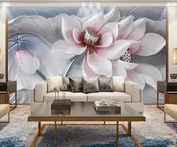 Embossed Water Lily Flower Wallpaper Murals 3D Photo Wall Paper Wall Art Decor Contact Paper Home Improvement Floral Wall Cover
Embossed Water Lily Flower Wallpaper Murals 3D Photo Wall Paper Wall Art Decor Contact Paper Home Improvement Floral Wall Cover