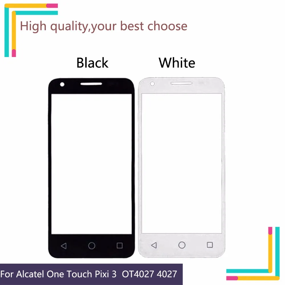 4.5" For Alcatel One Touch Pixi 3 4027D 4027X 5017 5017E VF795 OT4027 4027 Smart Speed 6 Front Outer Glass Lens Touch NO Flex
4.5" For Alcatel One Touch Pixi 3 4027D 4027X 5017 5017E VF795 OT4027 4027 Smart Speed 6 Front Outer Glass Lens Touch NO Flex