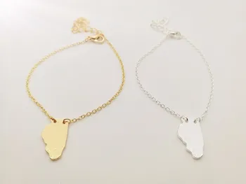 Simple Illinois Map Bracelet IL State Map Bracelets American USA State Chicago Bracelets for Hometown Gifts
Simple Illinois Map Bracelet IL State Map Bracelets American USA State Chicago Bracelets for Hometown Gifts
