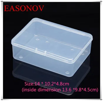 EASONOV 14 * 10.2*4.8cm Rectangular High quality PP plastic box Organizer Storage Box Toolbox 5pcs / lot Free Shipping
EASONOV 14 * 10.2*4.8cm Rectangular High quality PP plastic box Organizer Storage Box Toolbox 5pcs / lot Free Shipping