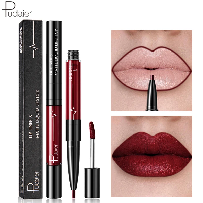 New 2018 Color matt Liquid Lip Stick Pencil Makeup Waterproof Brand Nude Dark Red Matte Velvet pudaier Lipstick Lipgloss Set
New 2018 Color matt Liquid Lip Stick Pencil Makeup Waterproof Brand Nude Dark Red Matte Velvet pudaier Lipstick Lipgloss Set