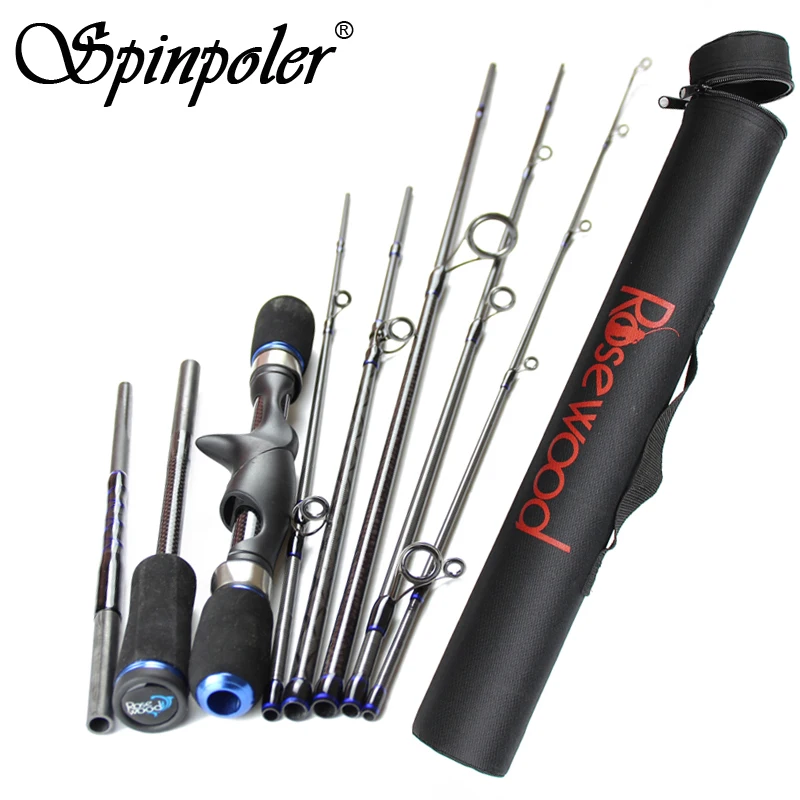 Both Use Spinning Casting Fishing Rod 1.8m 2.1m Travel Portable Carbon Fishing Pole Lure Weight 15-45g M MH Hard Power With Case
Both Use Spinning Casting Fishing Rod 1.8m 2.1m Travel Portable Carbon Fishing Pole Lure Weight 15-45g M MH Hard Power With Case