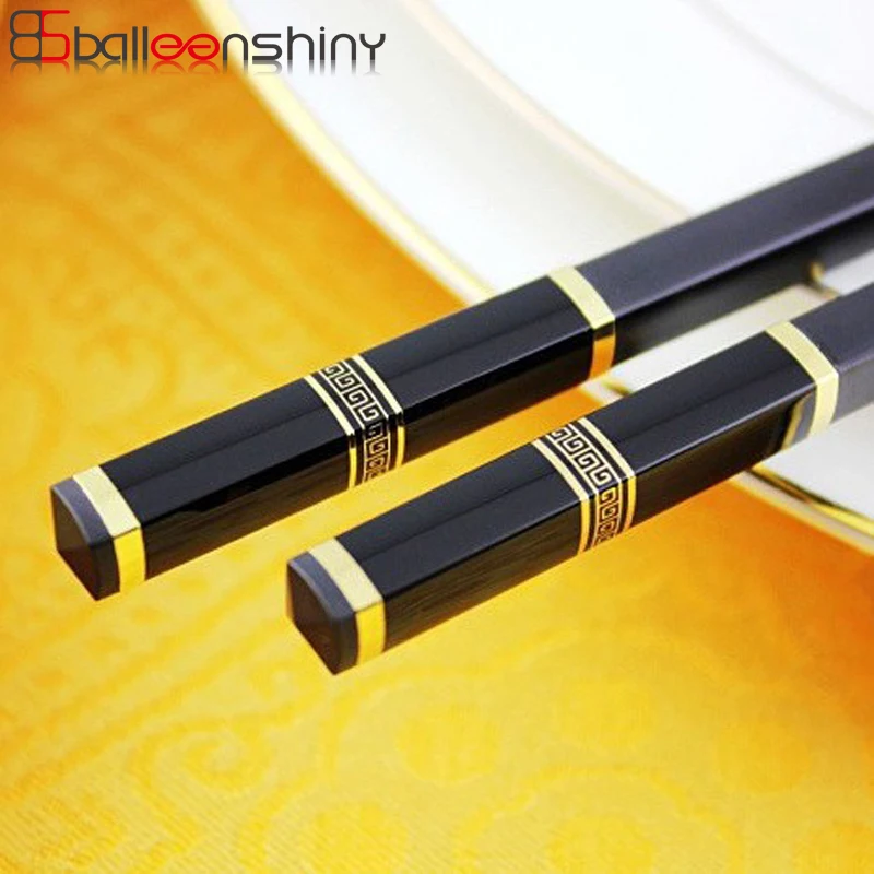 BalleenShiny Luxury Chopsticks Non-Slip Long Chopstick For Sushi Food Sticks Hotel Restaurant Stick Reusable Hashi Tableware
BalleenShiny Luxury Chopsticks Non-Slip Long Chopstick For Sushi Food Sticks Hotel Restaurant Stick Reusable Hashi Tableware
