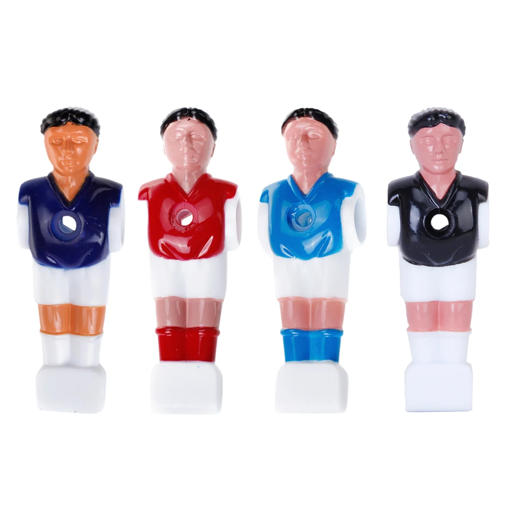 4Pcs Foosball Soccer Table Football Men Player Replacement Parts for Tournament Style Soccer Men Fit Standard 5/8" Foosball Rods
4Pcs Foosball Soccer Table Football Men Player Replacement Parts for Tournament Style Soccer Men Fit Standard 5/8" Foosball Rods