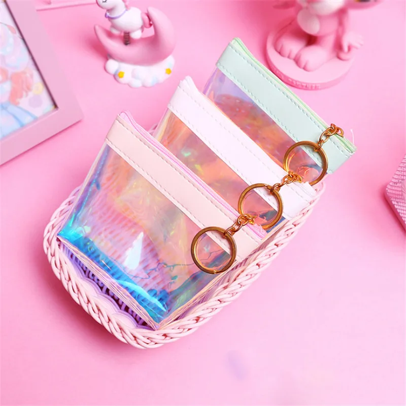 New 1PC Transparent Coin Purses Women Wallets Small Cute Card Holder Key Money Mini Bags Girls Ladies Purse Fashion Change Pouch
New 1PC Transparent Coin Purses Women Wallets Small Cute Card Holder Key Money Mini Bags Girls Ladies Purse Fashion Change Pouch