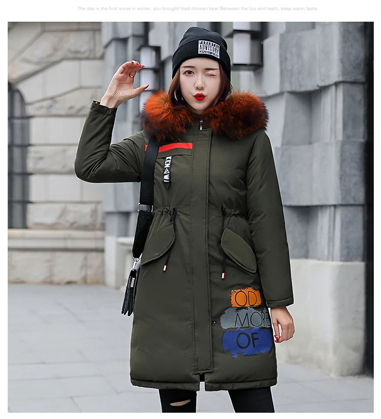 Long Winter Jackets And Coats Woman Warm Women Parka 2018 Winter Linen Cotton Coat Women Both Sides Wear Coats LZ976 (17)
