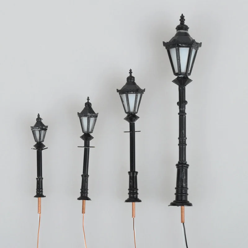NEW 10pcs Model Light Miniature Model Landscape Layout LED Warm Black Color Model Lamppost for Sale
NEW 10pcs Model Light Miniature Model Landscape Layout LED Warm Black Color Model Lamppost for Sale