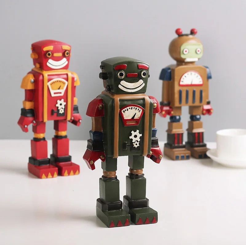 Retro Style Tin Toys Robots Models for Children/Adult Home Decoration Craft Curtis
Retro Style Tin Toys Robots Models for Children/Adult Home Decoration Craft Curtis