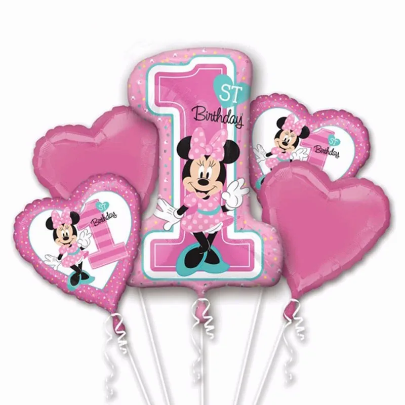 new 5pcs mickey minnie mouse baby shower first birthday 1st foil balloon helium party birthday decor
new 5pcs mickey minnie mouse baby shower first birthday 1st foil balloon helium party birthday decor