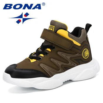 BONA 2019 New Designer Children Shoes High Top Flock Girls Boys Outdoor Sneakers Shoes Kids Breathable Sport Shoes Comfortable
BONA 2019 New Designer Children Shoes High Top Flock Girls Boys Outdoor Sneakers Shoes Kids Breathable Sport Shoes Comfortable