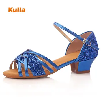 Children Girls Sequins Soft Bottom Latin Dance Shoes Red Bowtie Women Closed Toe Tango Dancing Shoes Kids Ballroom Dance Shoes
Children Girls Sequins Soft Bottom Latin Dance Shoes Red Bowtie Women Closed Toe Tango Dancing Shoes Kids Ballroom Dance Shoes