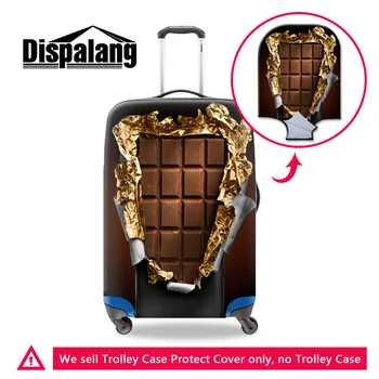 Dispalang 3D Chocolates custom design dustproof elastic luggage protective cover for 18 20 22 24 26 28 30 inch case S/M/L covers
Dispalang 3D Chocolates custom design dustproof elastic luggage protective cover for 18 20 22 24 26 28 30 inch case S/M/L covers