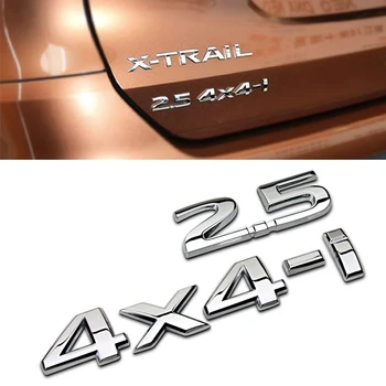 Auto Rear 2.5 4X4-i Decal For Nissan X-trail Tiida Altima Qashqai Leaf Juke Note T32 T31 Murano Displacement Sticker Decoration
Auto Rear 2.5 4X4-i Decal For Nissan X-trail Tiida Altima Qashqai Leaf Juke Note T32 T31 Murano Displacement Sticker Decoration