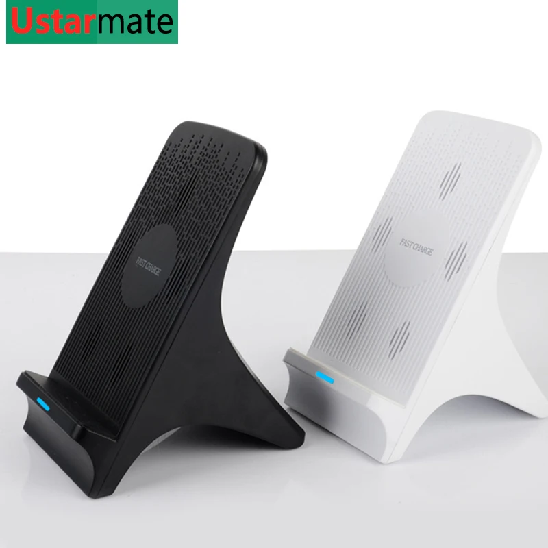 10W Qi Wireless Charger for Samsung S9 S8 Note 9 8 Fast Wireless Charging Dock for iPhone X Xs MAX XR 8 Plus USB Charger Holder
10W Qi Wireless Charger for Samsung S9 S8 Note 9 8 Fast Wireless Charging Dock for iPhone X Xs MAX XR 8 Plus USB Charger Holder