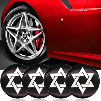 4pcs 56mm 3D Star of David Car Steering tire Wheel Center Badge sticker Hub Cap Emblem Decals Symbol Car styling Decoration
4pcs 56mm 3D Star of David Car Steering tire Wheel Center Badge sticker Hub Cap Emblem Decals Symbol Car styling Decoration