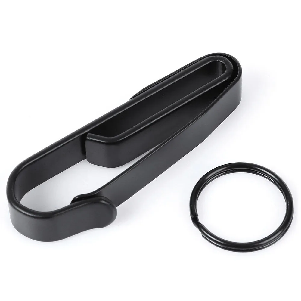 Outdoor Spring Belt Clip Design Keychain with Key Ring Military standard Interpenetrating belt for Camping Hiking Tool
Outdoor Spring Belt Clip Design Keychain with Key Ring Military standard Interpenetrating belt for Camping Hiking Tool
