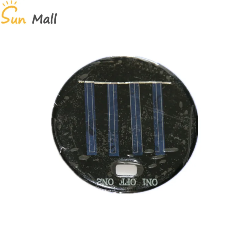 Polycrystalline silicon/Poly Solar Panel Round 77MM 2V 60A 0.12W with Switch Hole solar glue board
Polycrystalline silicon/Poly Solar Panel Round 77MM 2V 60A 0.12W with Switch Hole solar glue board