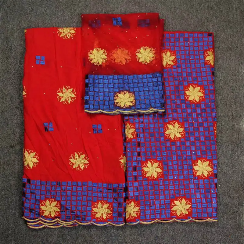 Red Color Cotton Lace 3pcs In One Set Tulle Lace Swiss Voile Cotton Lace Set Soft Material For Lady Dress 30
Red Color Cotton Lace 3pcs In One Set Tulle Lace Swiss Voile Cotton Lace Set Soft Material For Lady Dress 30