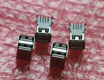 20pcs DIY white Double USB A 2.0 angle degree Bending needle jack female socket connector for Laptop Notebook PCB Soldering plug
20pcs DIY white Double USB A 2.0 angle degree Bending needle jack female socket connector for Laptop Notebook PCB Soldering plug