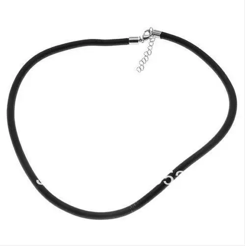 Wholesale Gorgeous 5mm Black Satin Cord Necklace White Gold Plated Clasp 17''-19'' New Arriver Free Shipping
Wholesale Gorgeous 5mm Black Satin Cord Necklace White Gold Plated Clasp 17''-19'' New Arriver Free Shipping