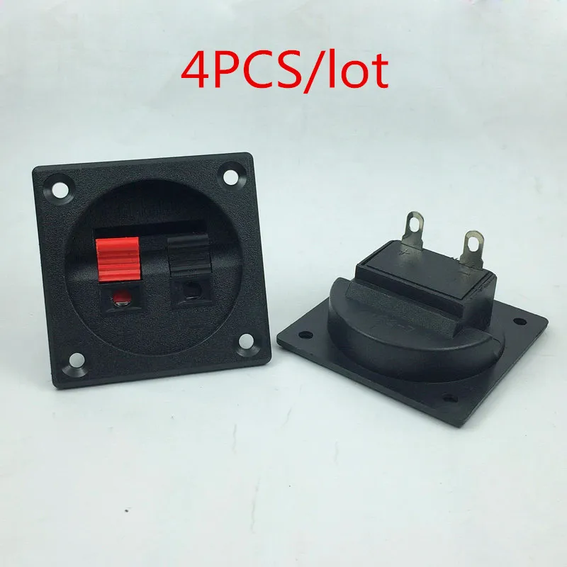 Finlemho 4PCS WP2-7 Square Speaker Terminal Double Binding Post Input Plate For Home Theater Sound Bar HiFi Bookshelf Speaker
Finlemho 4PCS WP2-7 Square Speaker Terminal Double Binding Post Input Plate For Home Theater Sound Bar HiFi Bookshelf Speaker