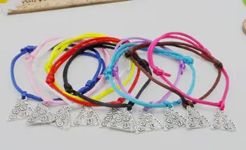 Free Ship 50pcs Pizza Slice Mixed Adjustable Bracelet Best Friends Jewelry Family Charm Sisters Gift
Free Ship 50pcs Pizza Slice Mixed Adjustable Bracelet Best Friends Jewelry Family Charm Sisters Gift