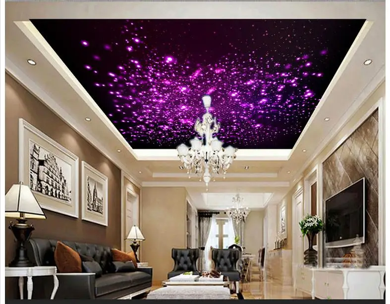Custom photo wallpaper 3d ceiling murals wallpaper Dazzle light purple dream zenith ceiling frescoes 3d living room wall decor
Custom photo wallpaper 3d ceiling murals wallpaper Dazzle light purple dream zenith ceiling frescoes 3d living room wall decor