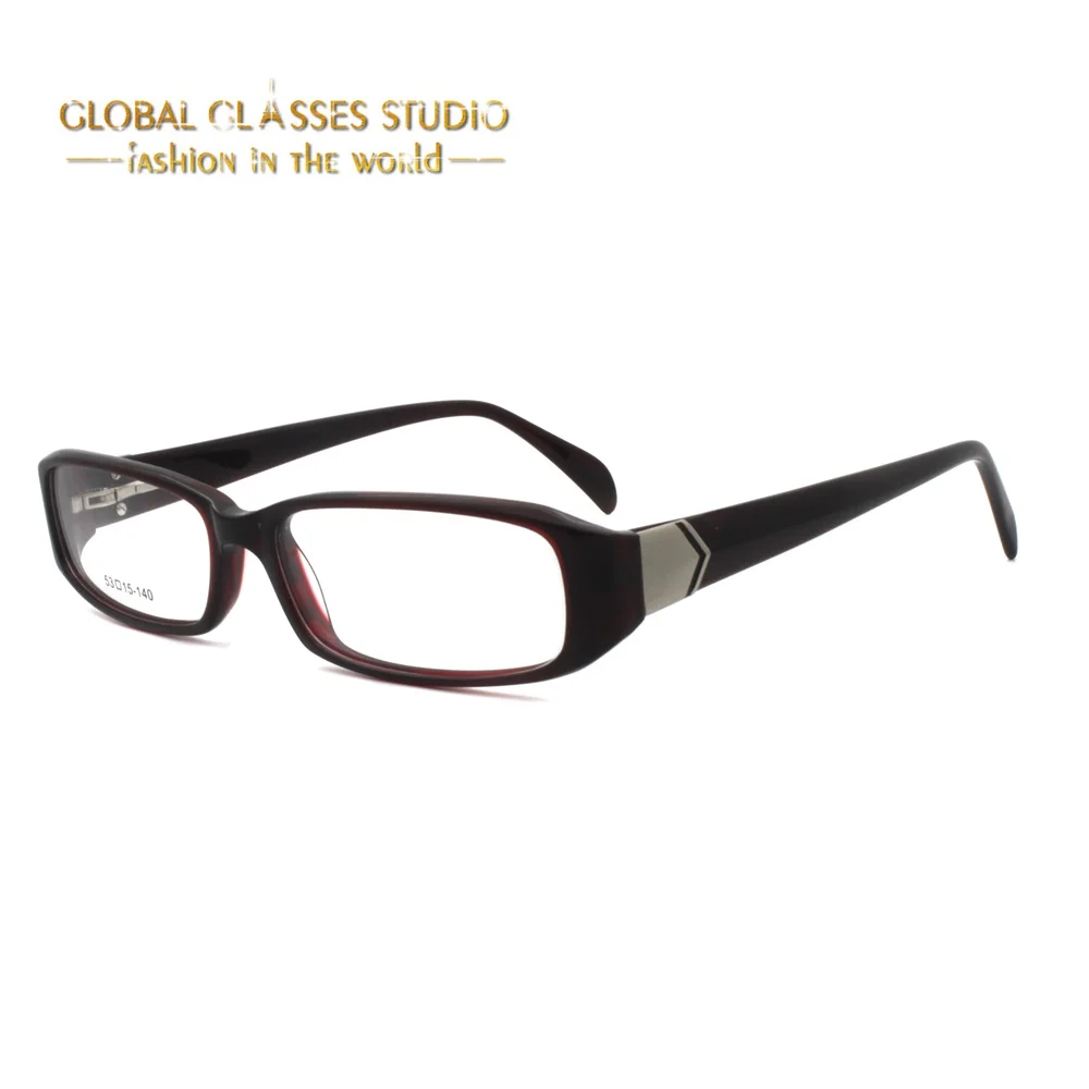 Rectangle Lens Lady Eyeglasses Wine Color Glasses Frame Classic Acetate Eyewear 24MA87-C78
Rectangle Lens Lady Eyeglasses Wine Color Glasses Frame Classic Acetate Eyewear 24MA87-C78