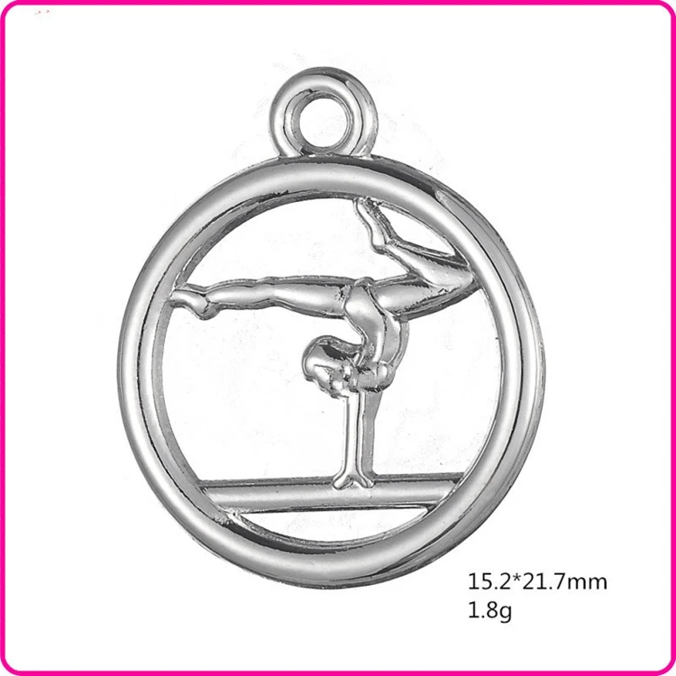 CCOR 15.2*21.7mm, 20pcs Alloy "Gymnastics Girl"Antique Silver Hang Pendant DIY Accessories For Necklaces, Bracelets, H104833
CCOR 15.2*21.7mm, 20pcs Alloy "Gymnastics Girl"Antique Silver Hang Pendant DIY Accessories For Necklaces, Bracelets, H104833