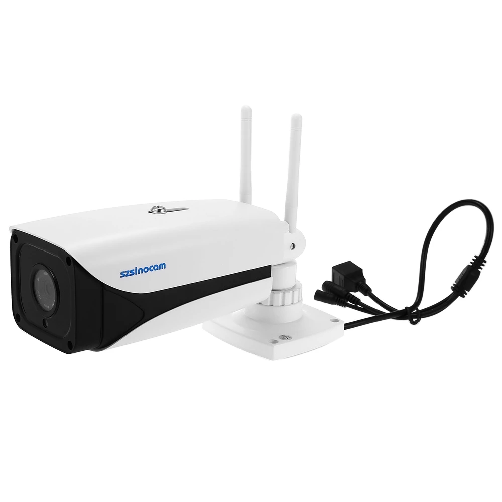 Szsinocam Wireless IP Camera Wifi 720P HD Waterproof Night Vision P2P Network CCTV Security Bullet Camera SN - IPC - 7038
Szsinocam Wireless IP Camera Wifi 720P HD Waterproof Night Vision P2P Network CCTV Security Bullet Camera SN - IPC - 7038