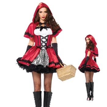 New Christmas Halloween Costume Little Red Riding Hood Swashbuckler One Size Cosplay Stage Performances Costume
New Christmas Halloween Costume Little Red Riding Hood Swashbuckler One Size Cosplay Stage Performances Costume