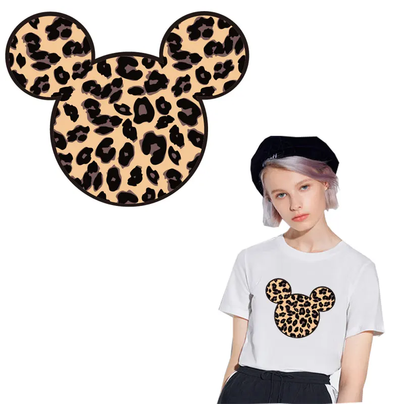 fashion patches leopard print mouse iron on patches for clothing heat transfer stickers for clothes decoration diy parches ropa
fashion patches leopard print mouse iron on patches for clothing heat transfer stickers for clothes decoration diy parches ropa
