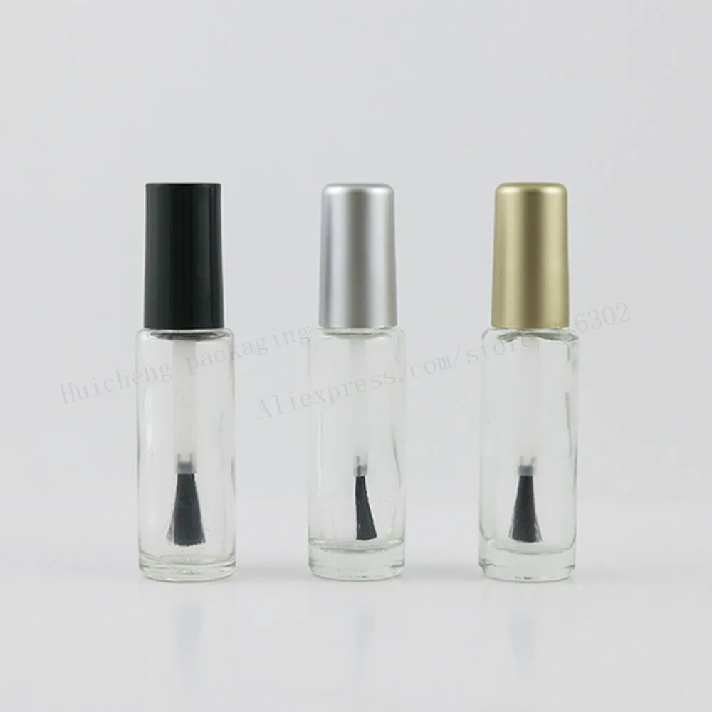 20 x 8ml Transparent Glass Nail Polish Bottle With Plastic Lid 8 cc Empty Cosmetic Containers with Silver Gold Black Brush Cap
20 x 8ml Transparent Glass Nail Polish Bottle With Plastic Lid 8 cc Empty Cosmetic Containers with Silver Gold Black Brush Cap