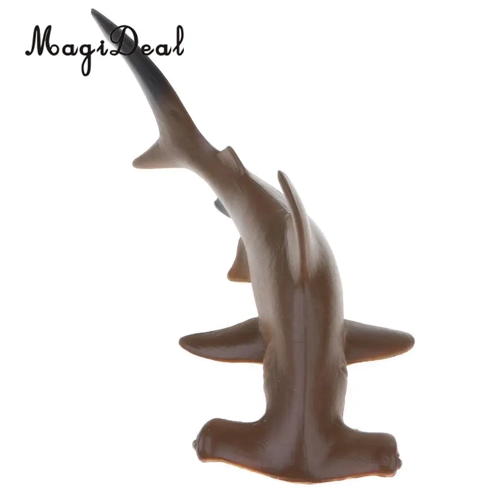 Plastic Ocean Animal Figurine Toy for Kids Toddlers, Vivid Shark Model, Children Birthday Christmas Gift Home Decor