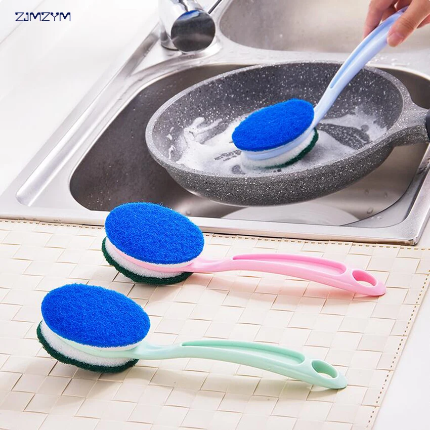 Multifunction sponge Small brush Dish Bowl Cleaning Brush Scouring Pad Pot Pan Wash Brushes Kitchen Cleaner Washing Tool
Multifunction sponge Small brush Dish Bowl Cleaning Brush Scouring Pad Pot Pan Wash Brushes Kitchen Cleaner Washing Tool