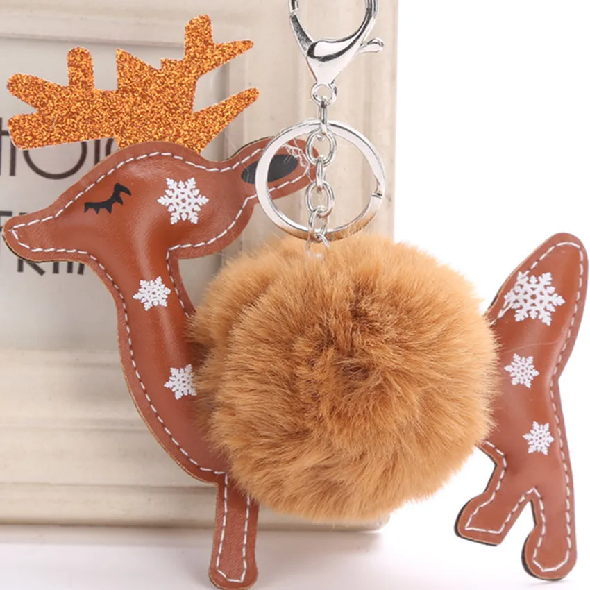 Deer Pom Pom Keychain Lovely Fluffy Fake Rabbit Fur Ball Key Chain Animal Bird Women Car Bag Key Ring Wholesale
Deer Pom Pom Keychain Lovely Fluffy Fake Rabbit Fur Ball Key Chain Animal Bird Women Car Bag Key Ring Wholesale