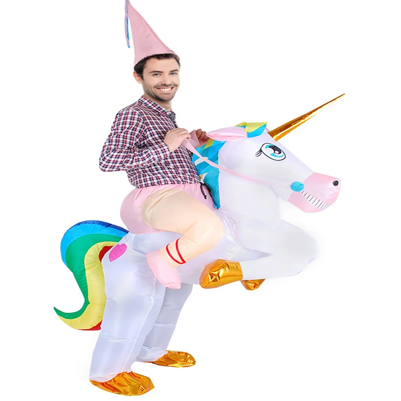 Adult Inflatable Unicorn Costume Halloween Costume For Women Men Party Fantasia Fancy Dress Inflatable Suit Jumpsuit
Adult Inflatable Unicorn Costume Halloween Costume For Women Men Party Fantasia Fancy Dress Inflatable Suit Jumpsuit