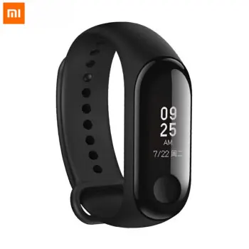 

100% Original MI Band 3 Miband 3 Smart Tracker Band Instant Message 5ATM Waterproof OLED Touch Bluetooth 4.2 Screen smart watch