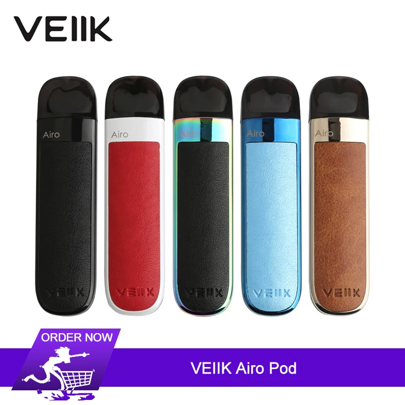 In stock!! VEEK Airo Pod kit with 360mAh Built-in Battery & 2ml Refillable Tank innovative bottom air-driven system VS SMOK novo
In stock!! VEEK Airo Pod kit with 360mAh Built-in Battery & 2ml Refillable Tank innovative bottom air-driven system VS SMOK novo