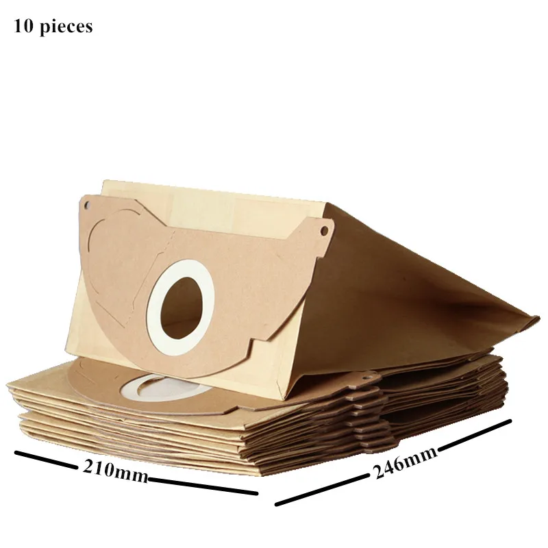 10x Vacuum Cleaner Paper Dust Bag for Karcher WD2.250 6.904-322 WD2200 A2004 A2054 A2024 WD2
10x Vacuum Cleaner Paper Dust Bag for Karcher WD2.250 6.904-322 WD2200 A2004 A2054 A2024 WD2