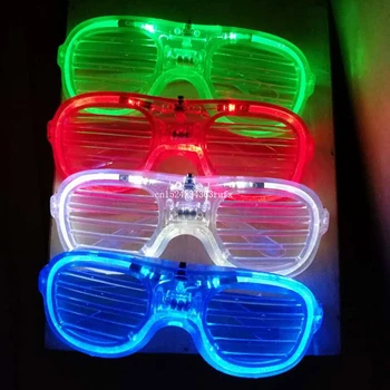 100 pcs LED Light Glasses for Party Birthday Party Funny Tricky Glow Glasses Fluorescent Luminous Rave Costume Party DJ Bright
100 pcs LED Light Glasses for Party Birthday Party Funny Tricky Glow Glasses Fluorescent Luminous Rave Costume Party DJ Bright